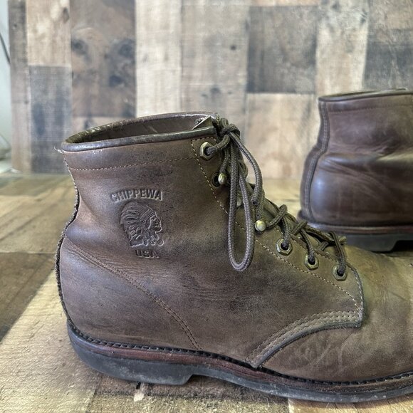 Chippewa 20066 Steel Toe Ankle Work Boots Mens 13 D - Picture 12 of 12